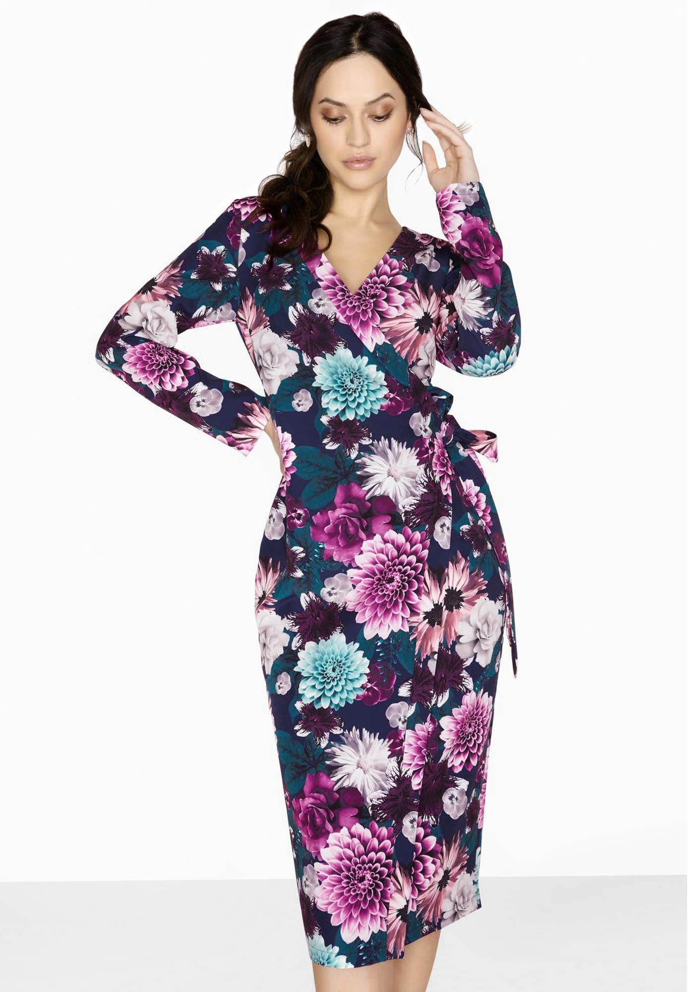 Paxton Wrap Dress for Women - Elegant & Stylish for Parties & Work