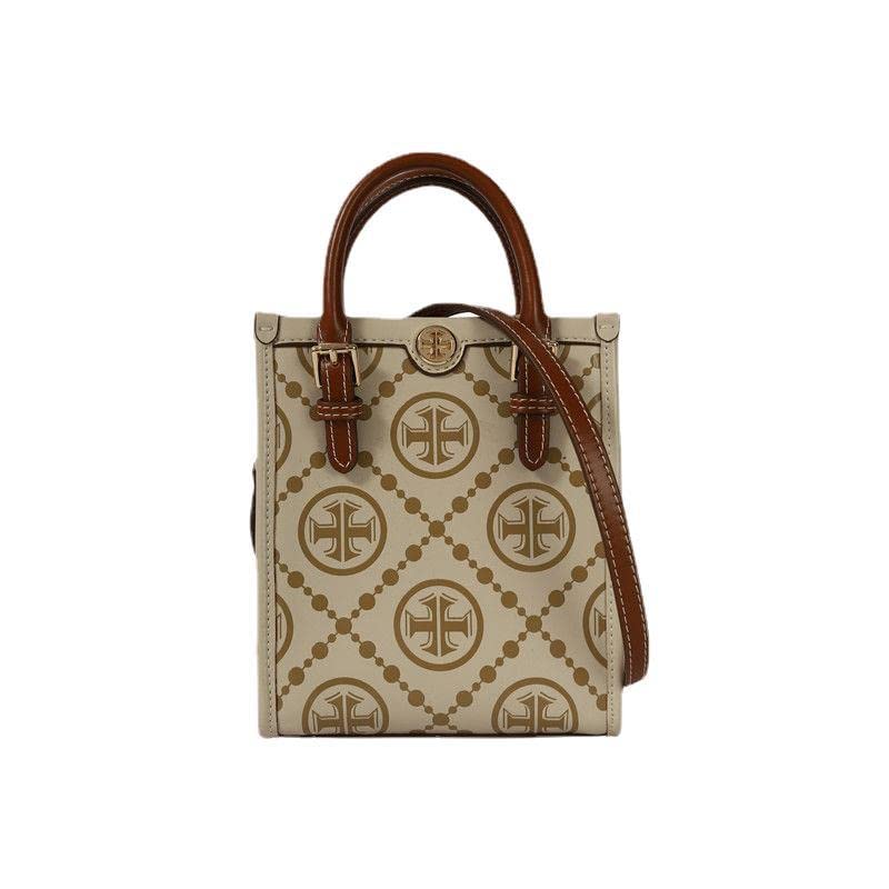 ELZIV ZYSAJK Women's Handbags - Stylish Shoulder Bag & Clutch Purse, Brown Leather Tote for Work, Travel & Evening Events