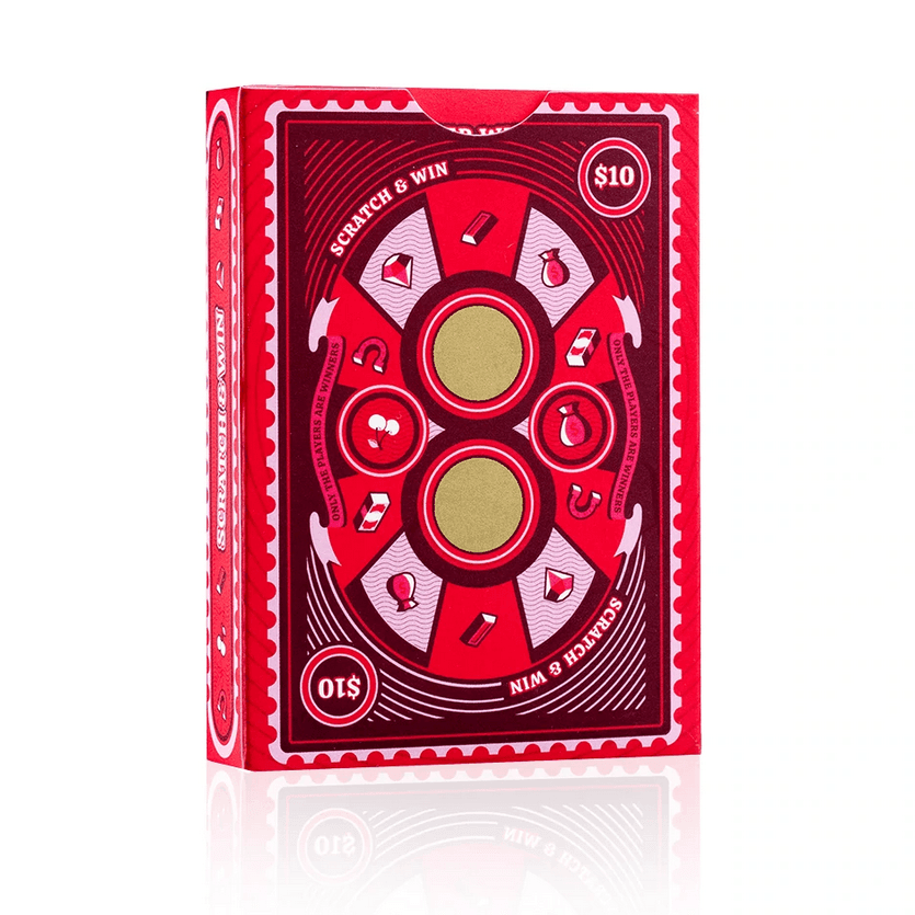 Scratch & Win Playing Cards - Fun Casino Style Game for Parties, Gifts & Family Game Nights - Premium Quality Poker Cards with Instant Win Prizes