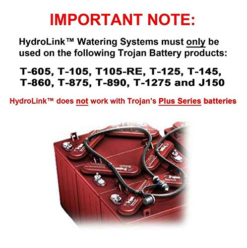 3G Trojan Battery Watering Kit for 48V Golf Carts - Compatible with 6V & 12V Batteries | Easy Maintenance Solution for Golf Cart Battery Systems | Perfect for Golf Courses, Resorts & Personal Use