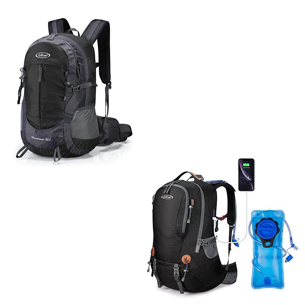 G4Free 35L & 50L Waterproof Hiking Backpack - Lightweight Daypack for Outdoor Adventures, Camping, and Travel