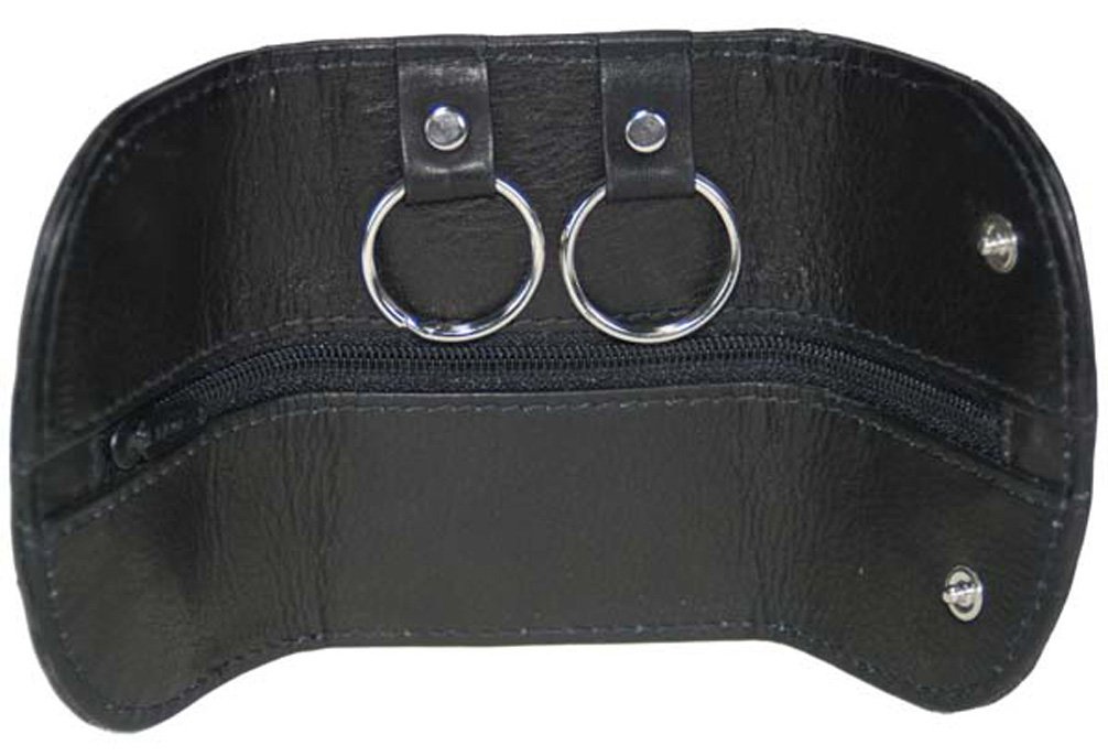 Genuine Leather Keychain Wallet for Men & Women - MARSHAL #112CF - Perfect for Organizing Keys, Cards & Cash On The Go