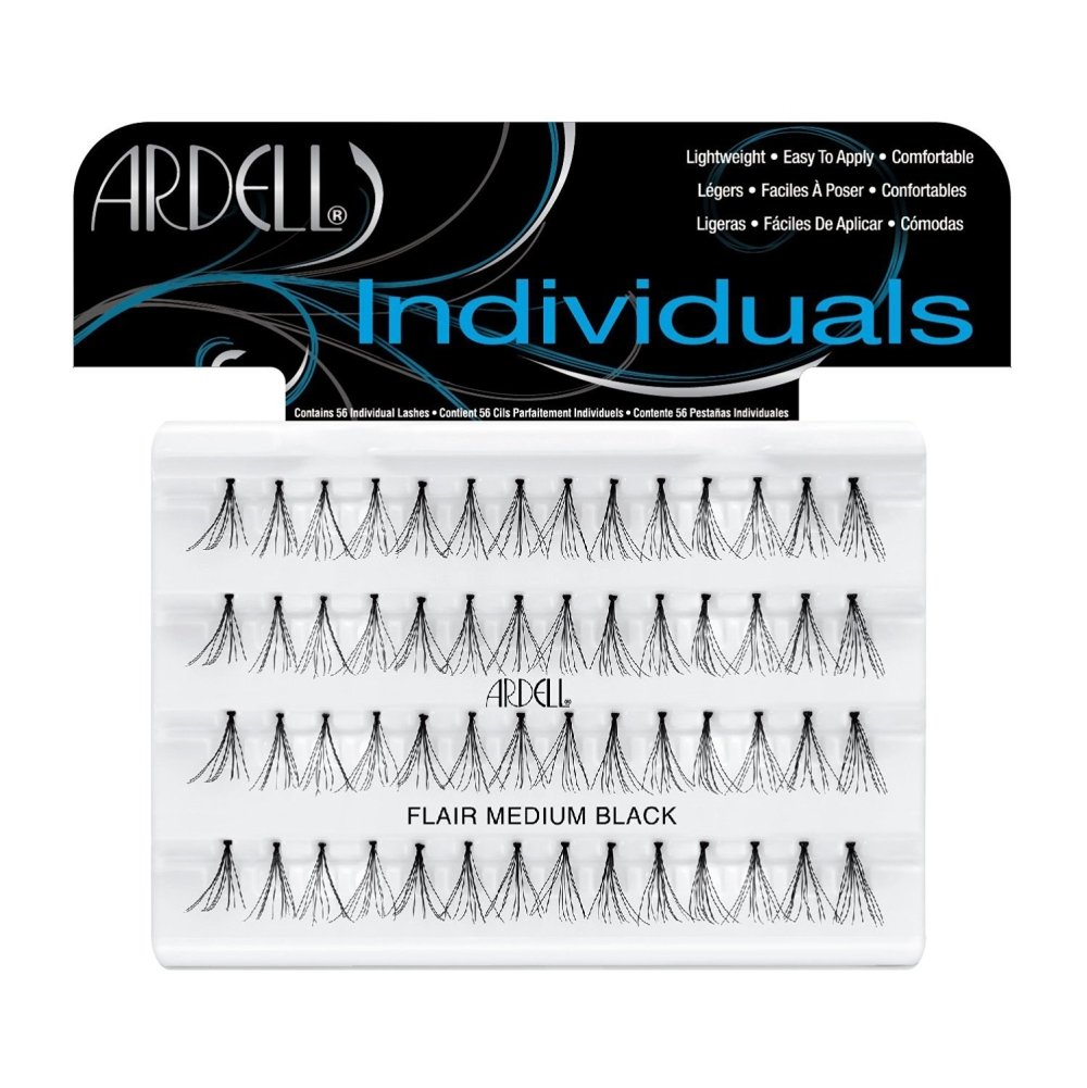 Ardell 30210 Medium Black Duralash False Eyelashes - 3 Pairs Pack | Natural Look for Everyday Wear & Special Occasions