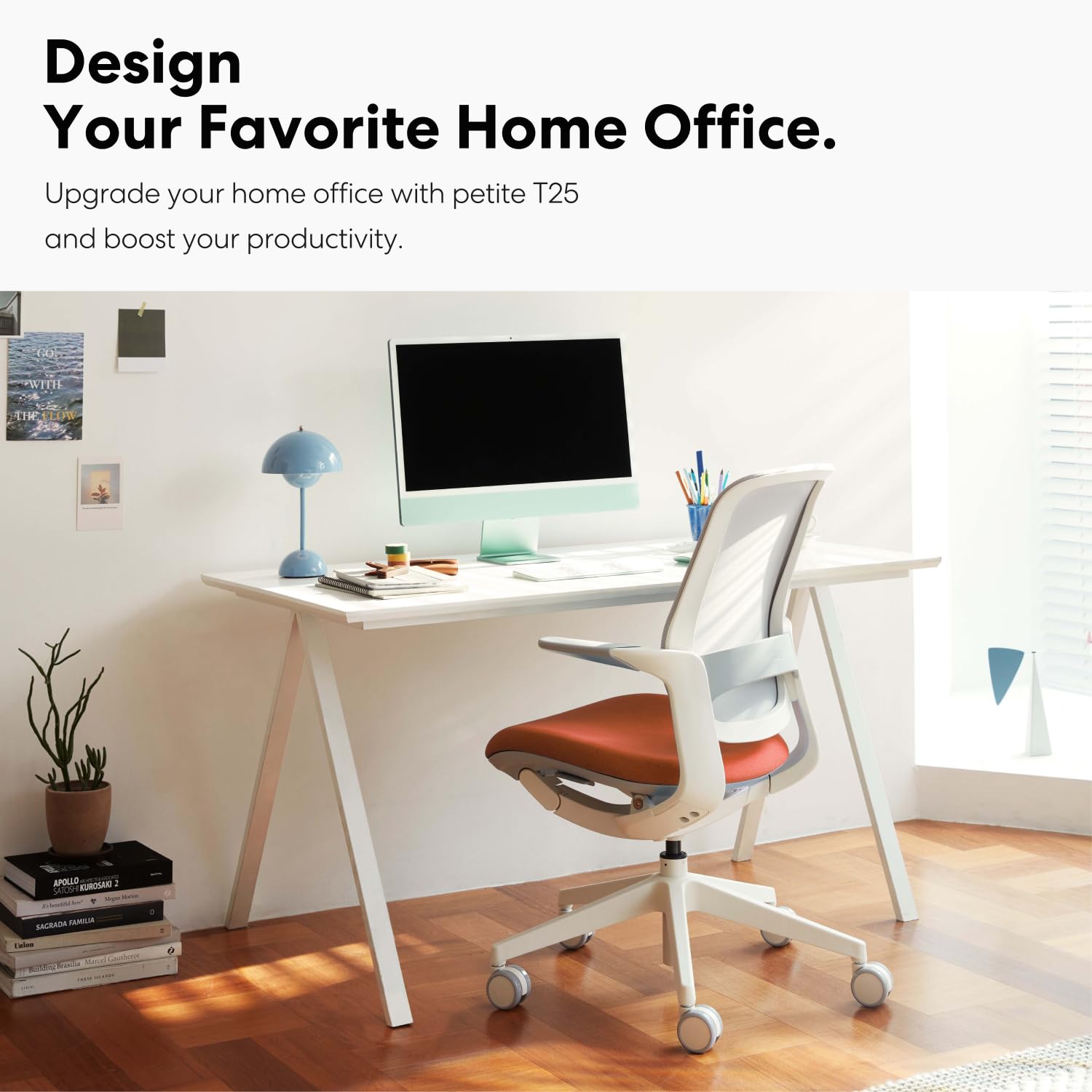 SIDIZ T25 Compact Ergonomic Office Chair for Petite Women 4'9