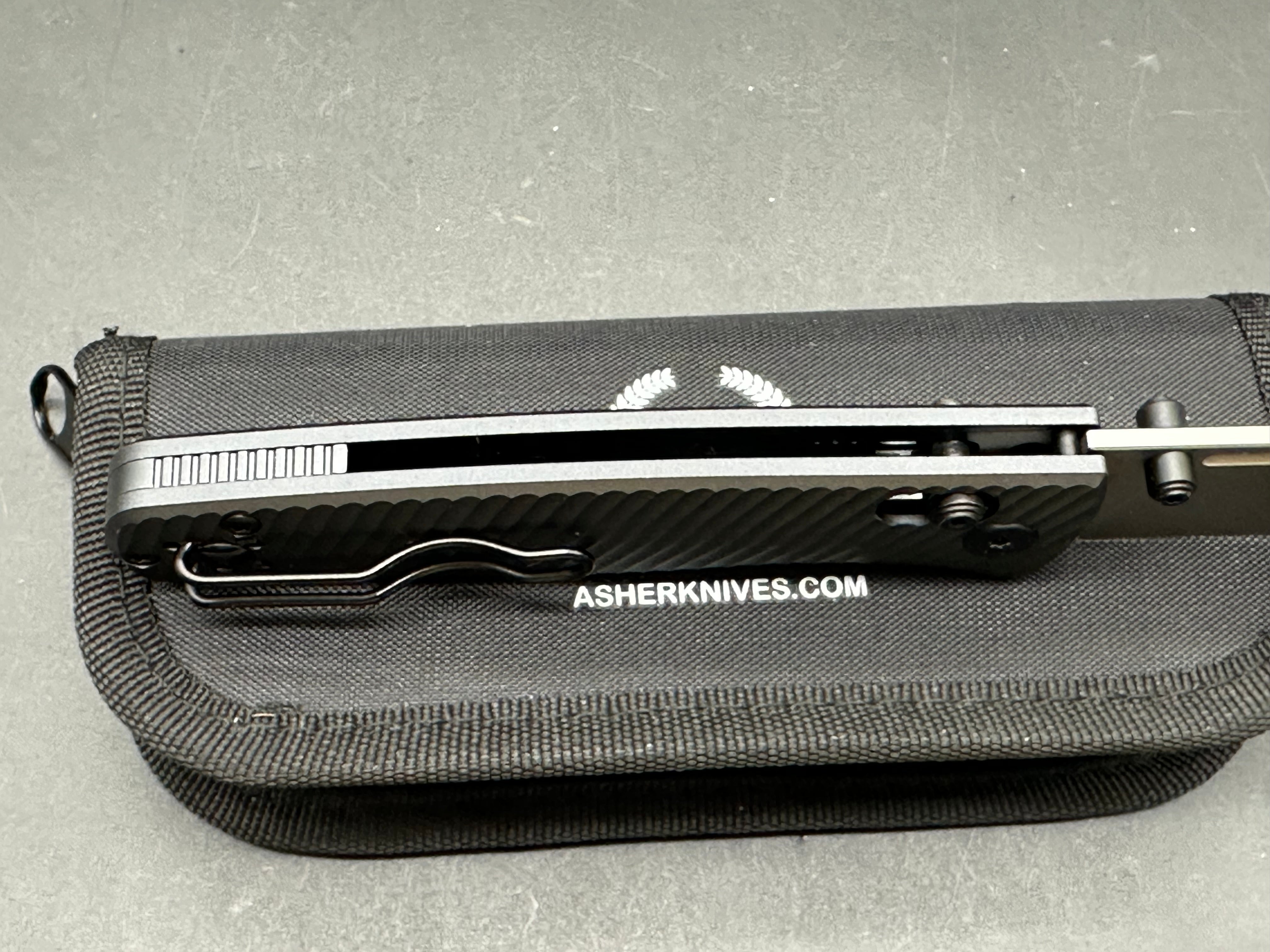 Asher Nomad Folding Knife - 3.2