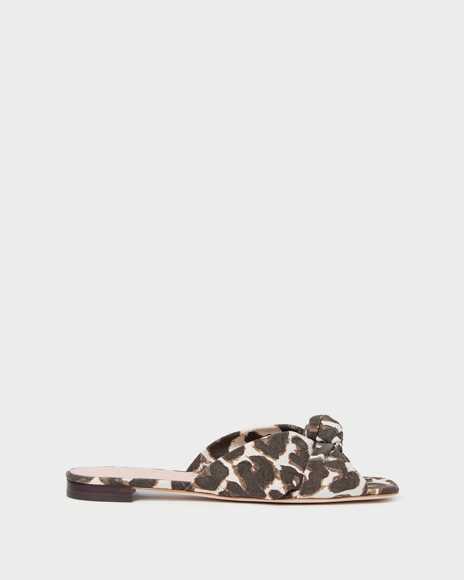Claudette Leopard Print Knot Flat Sandals for Women - Comfortable Summer Beach Slides | Perfect for Casual Outings, Vacations, and Poolside Lounging