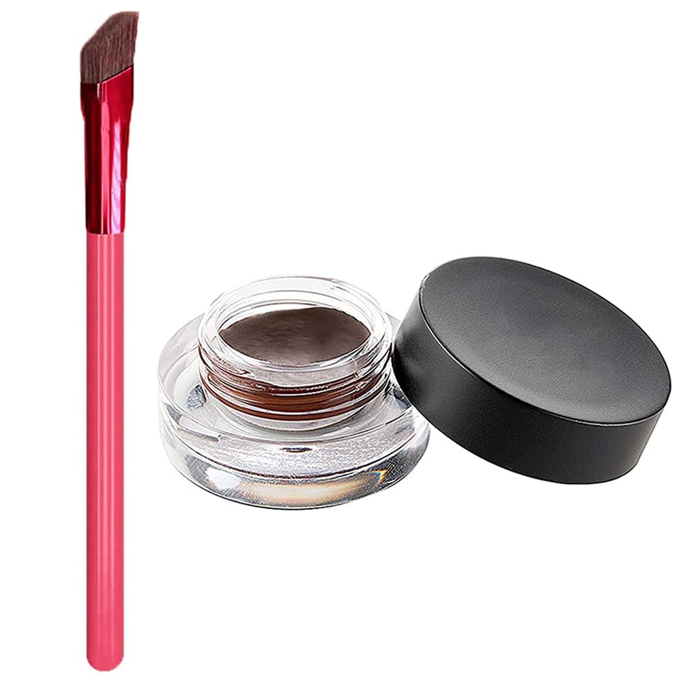 Novahebe Multi-Function Eyebrow Brush - Professional Angled Brow Brush for Makeup & Contouring