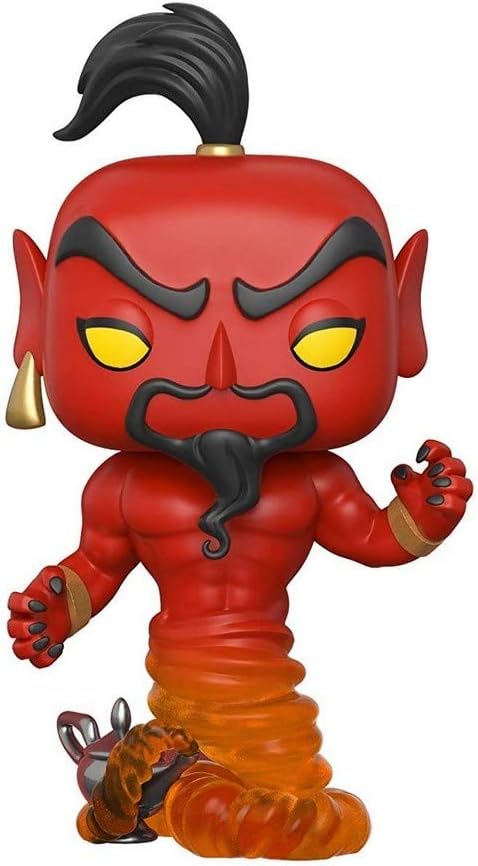 Disney Aladdin Red Jafar as Genie Action Figure #356 - Collectible Toy for Disney Fans & Movie Lovers - Perfect for Display, Gifts & Cosplay