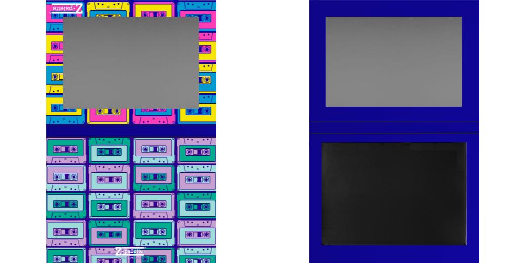 Custom Extra Large Magnetic Z Palette for Makeup & Eyeshadow - Perfect for Professional Artists & Travel Makeup Organizers