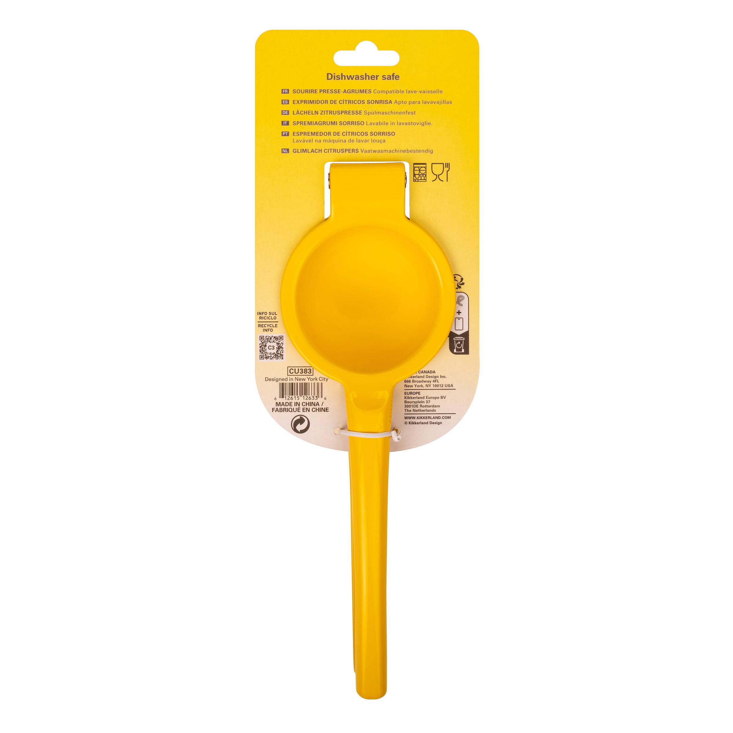 Premium Stainless Steel Citrus Juicer - Handheld Lemon Lime Orange Squeezer for Fresh Juice - Perfect for Cocktails, Cooking & Healthy Drinks at Home