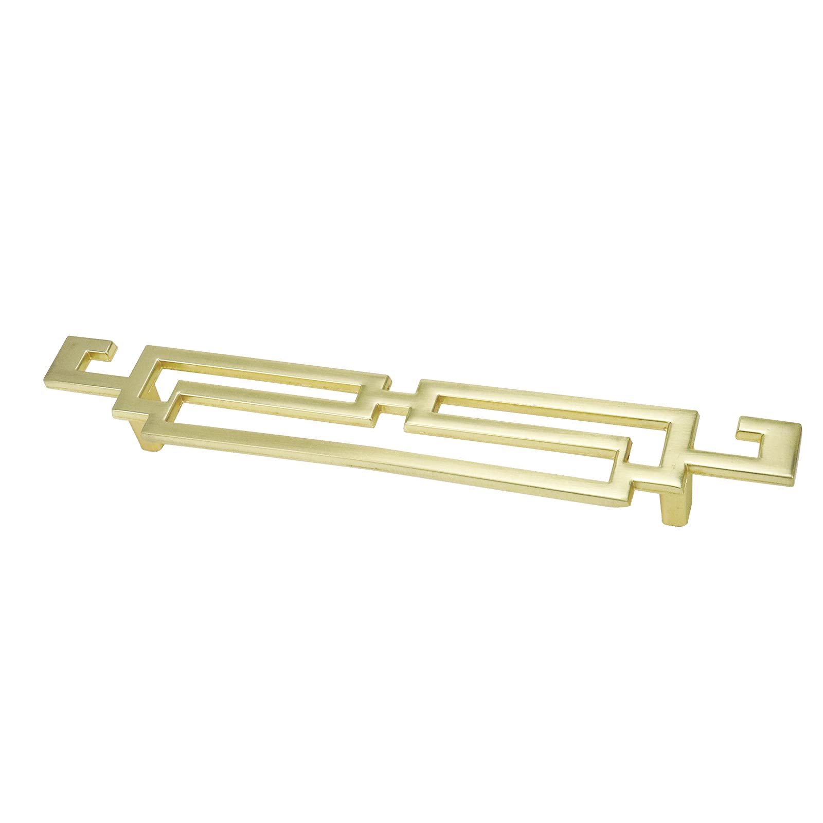 6-Piece Antique Golden Cabinet Pull Handles - 5