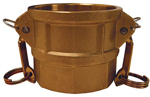 4 Inch Female Coupler x FNPT - 100psi High Pressure Coupling for Hydraulic Systems, Plumbing, and Industrial Applications