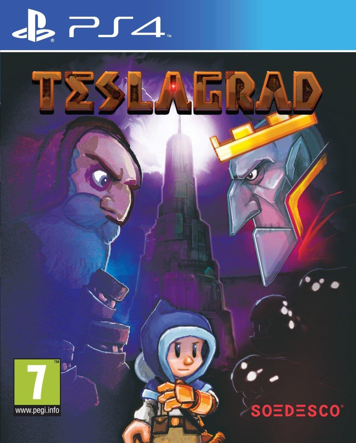 Teslagrad - PS4 Puzzle Platformer Game | Magnetic Powers & Steampunk Adventure | Perfect for Fans of Indie & Story-Driven Games | Great for Relaxing & Challenging Gameplay