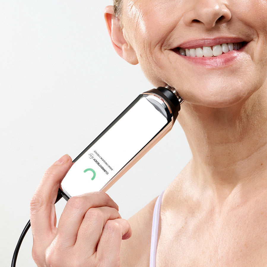 CurrentBody Skin RF Microneedling Treatment Device - At-Home Facial Rejuvenation for Wrinkles & Fine Lines | Anti-Aging Skincare for Face & Neck | Perfect for Spa Nights & Self-Care Routines