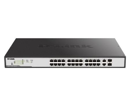 D-Link DGS-1100-26MPP 26-Port Gigabit PoE++ Smart Managed Switch - High-Speed Network Solution for Office, Home & Business Use - Pre Order Only