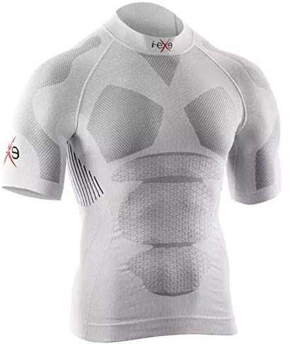 Men - White With Black - Short Sleeve