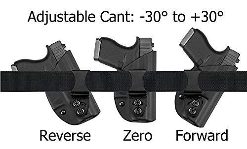 Vedder LightTuck IWB Kydex Concealed Carry Holster for HK Pistols | Comfortable & Adjustable Gun Holster for Everyday Carry (EDC) | Perfect for CCW, Home Defense & Range Practice