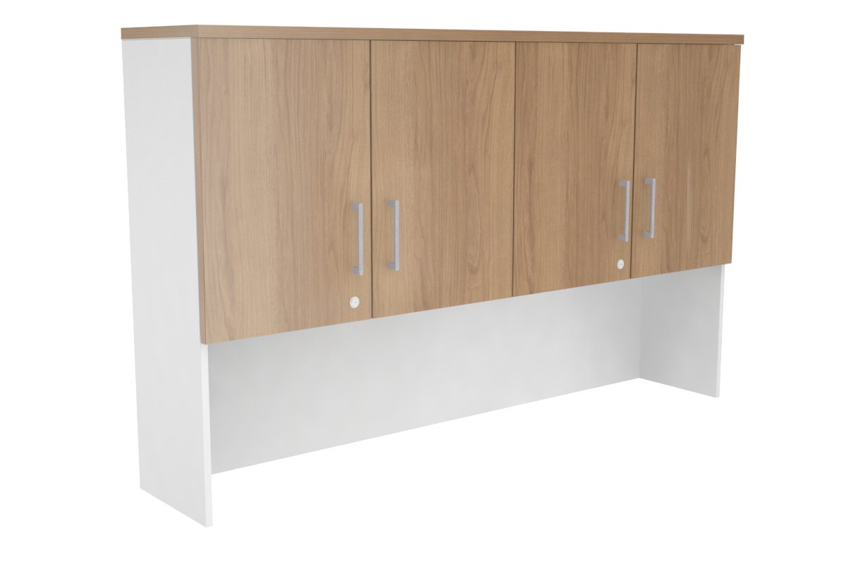 Open Hutch with Shelves & Small Doors - 1600W x 1120H x 350D - Perfect for Kitchen Storage, Dining Room Display, or Home Office Organization