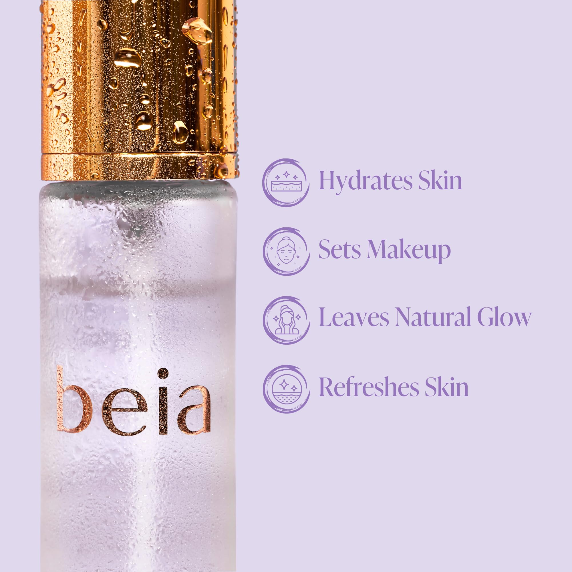Beia Essentials Hydrating Face Mist, Exfoliating Body Scrub, Feminine Hygiene Wipes, Relaxing Massage Oil Set - Perfect Spa Gift for Women, Self-Care & Pampering Routine