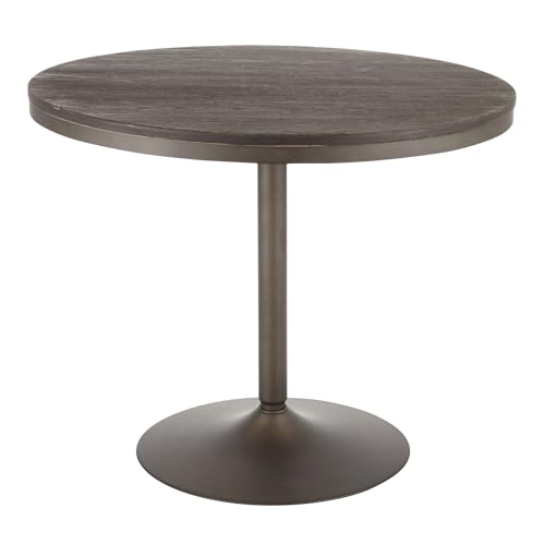 Antique Metal, Espresso Bamboo