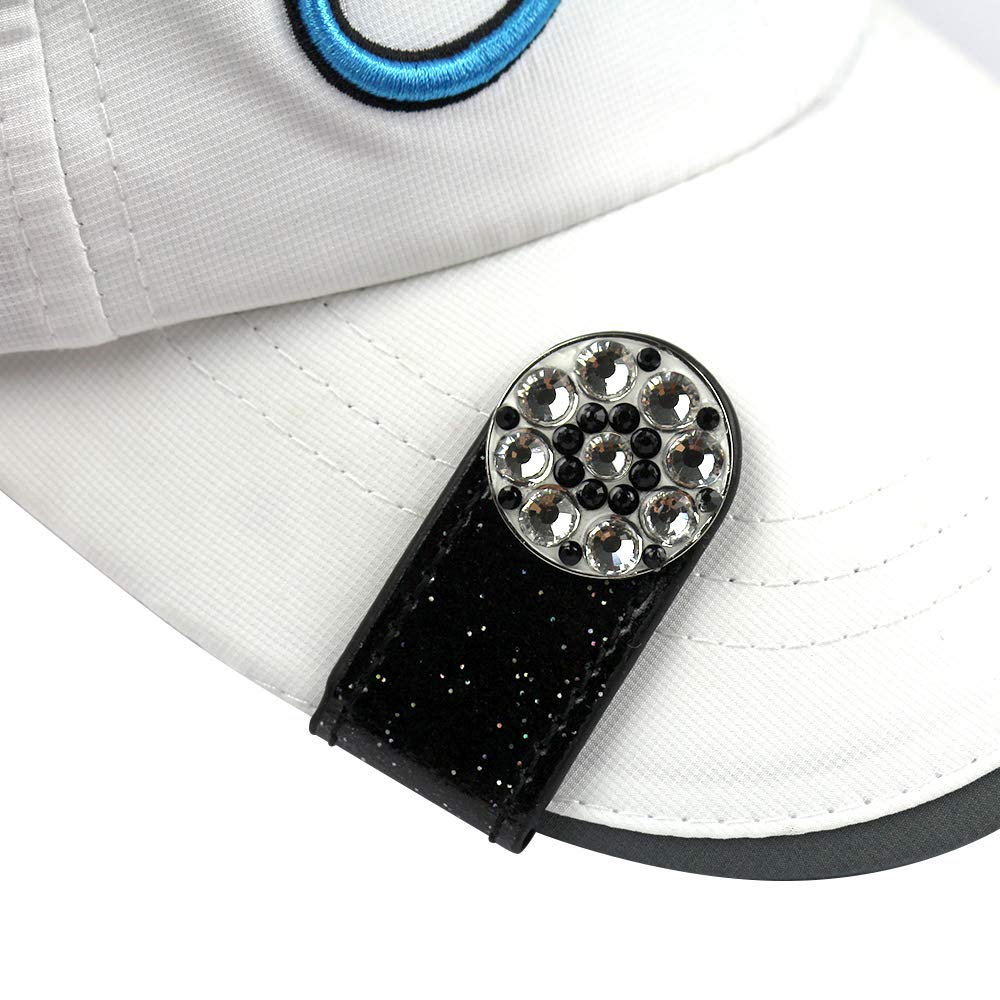 Bling Golf Ball Marker with Hat Clip - Golf Accessories for Players