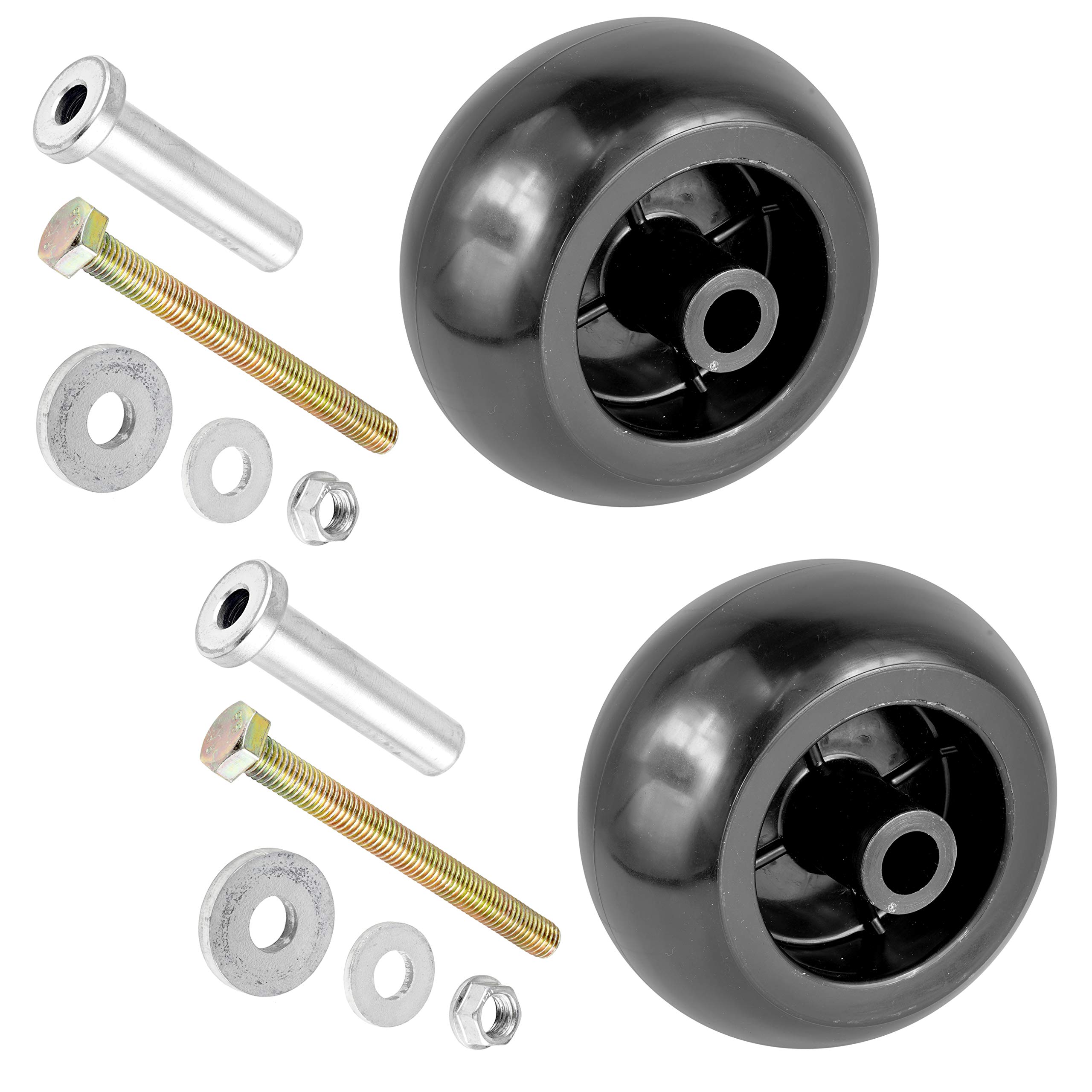 Caltric 2 Deck Wheel Replacement for Bunton PL7540 PL-7540 Lawn Mower - Perfect for Residential & Commercial Lawn Care