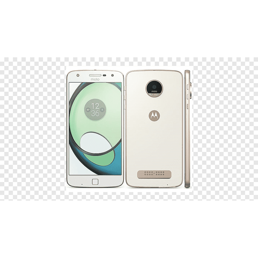 Motorola Moto Z Play 32GB Smartphone - Verizon Unlocked, White & Gold - Perfect for Business, Travel & Entertainment