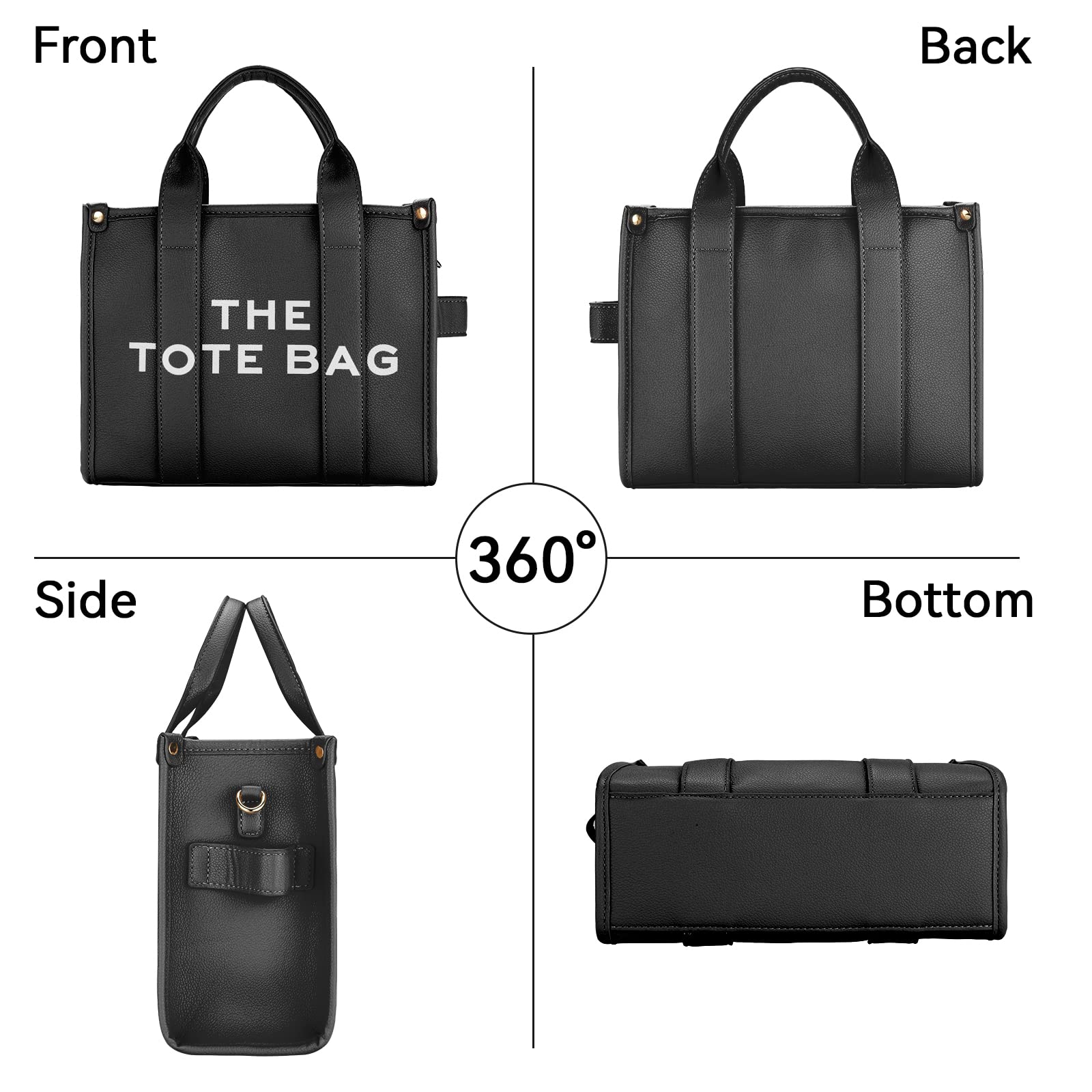 Premium Genuine Leather Tote Bag for Women - 16