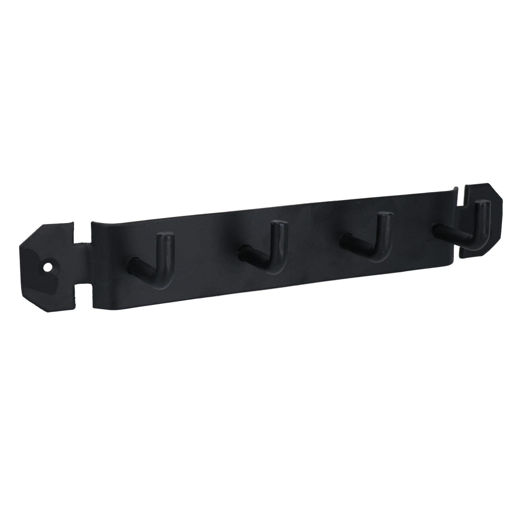 4 Hook Wall Mounting Bracket Hanging Plate for Fireside Fire Tools Log Burner - Perfect for Fireplace, Wood Stove, and Hearth Accessories