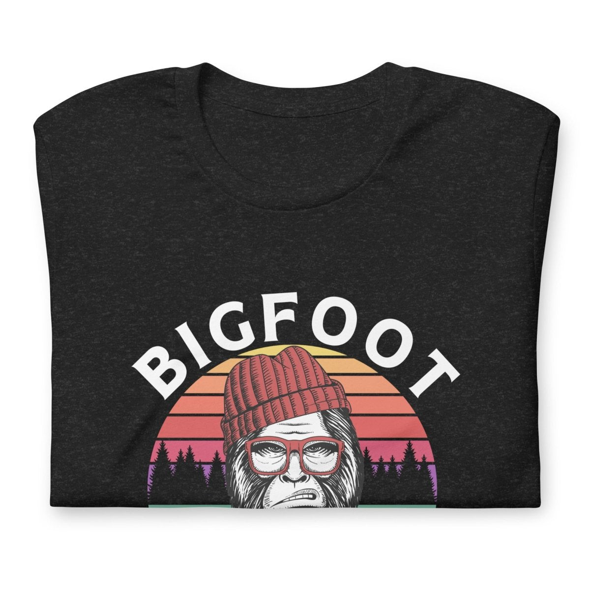 Bigfoot Was Sober! Funny Cryptid Humor Unisex T-Shirt - Perfect for Halloween Costumes, Cryptozoology Fans & Casual Wear