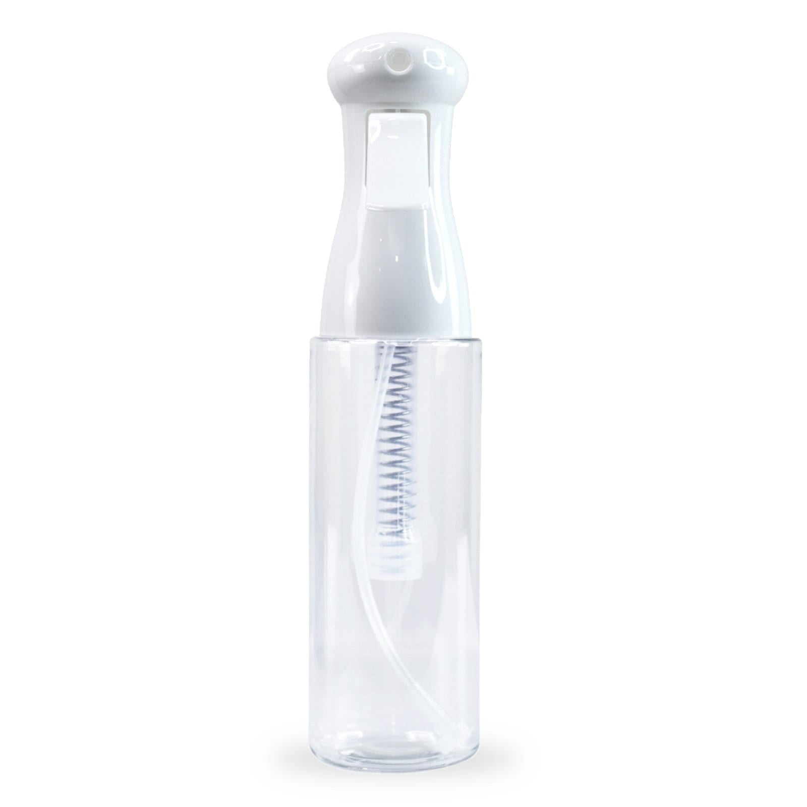 Premium Continuous Mist Spray Bottle for Hair - 12.2 Oz (Black, White, Clear) - Perfect for Salon Styling, Travel & DIY Hair Care