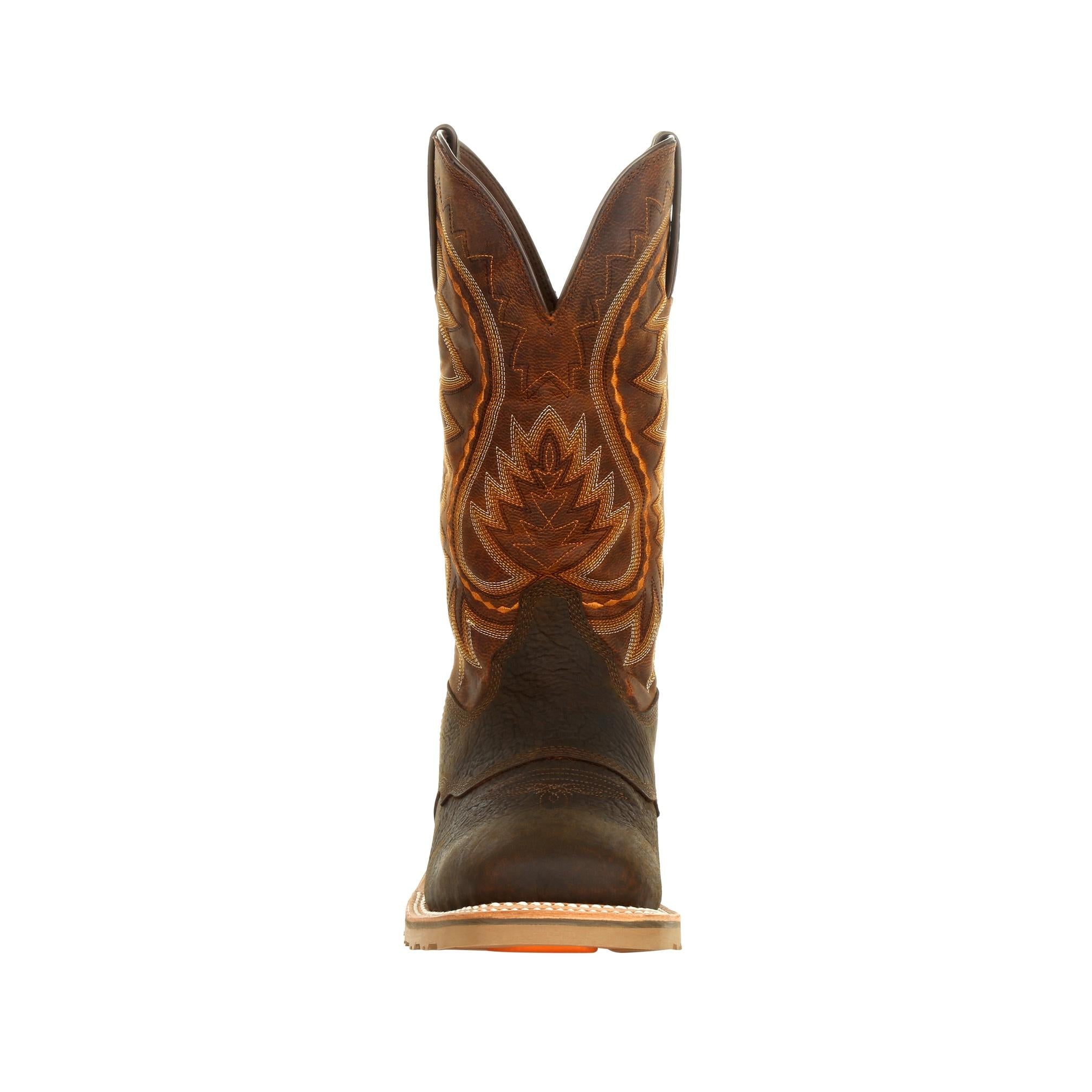 Durango Men's Maverick Pro S 12-Inch Waterproof Work Boot - Maverick Brown - Durable Safety Boots for Construction, Farming & Outdoor Work