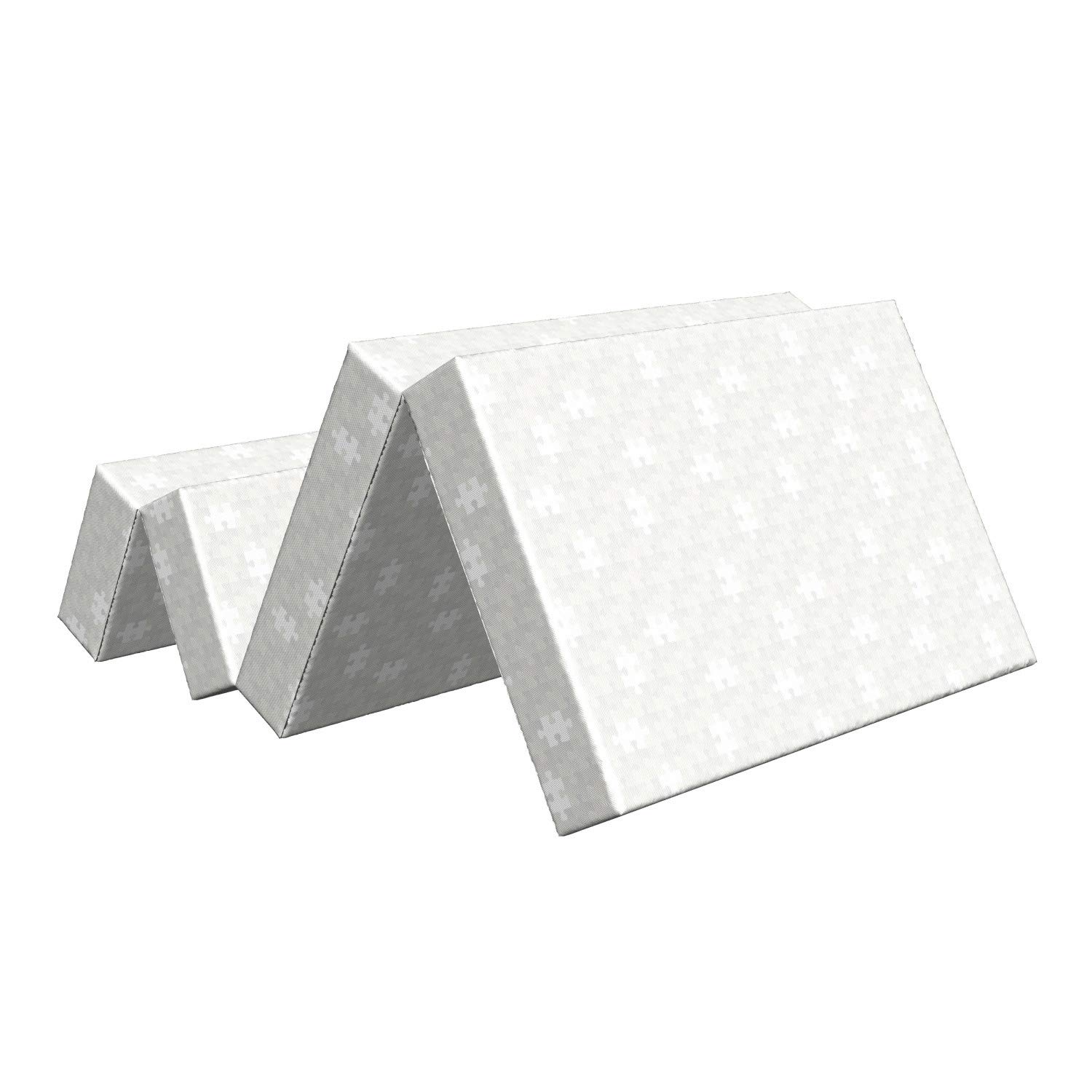 Ambesonne Grey Foldable Mattress - 74.8
