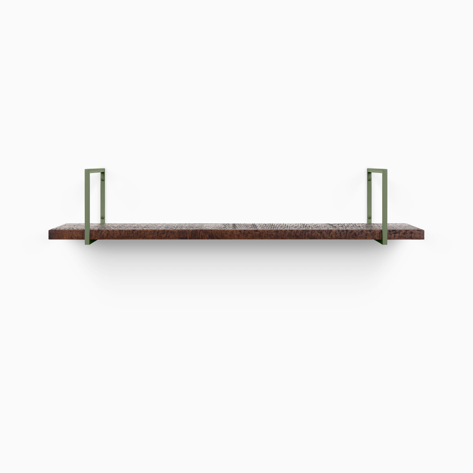 Bart Espresso Rustic Wall Shelf - Handmade Wooden Floating Shelf for Kitchen, Bathroom & Living Room Decor | Perfect for Displaying Plants, Photos & Home Accessories