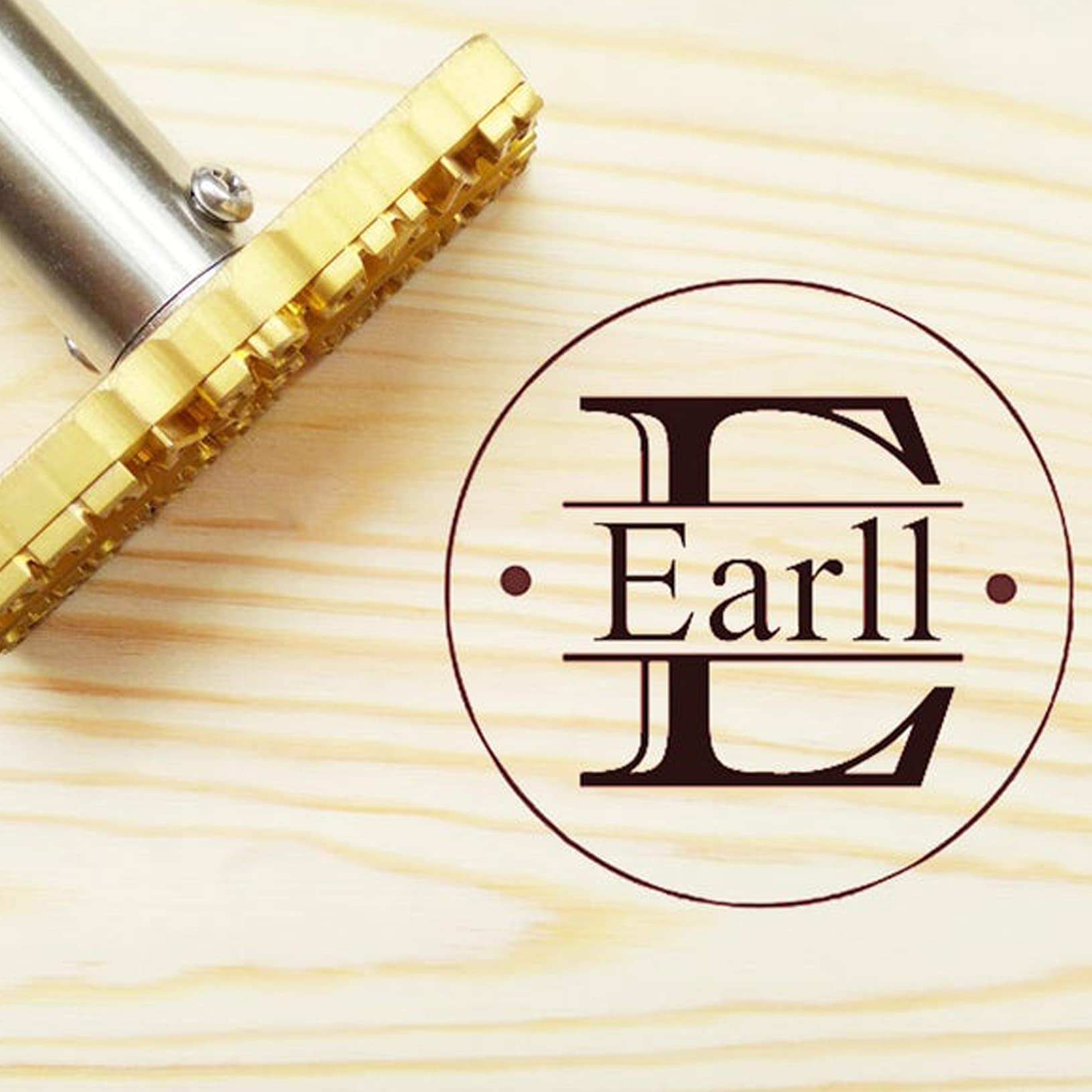 Custom Electric Branding Iron 200W 110V - Personalized Heat Stamp for Woodworking, Leather, Meat & Baking (1.5