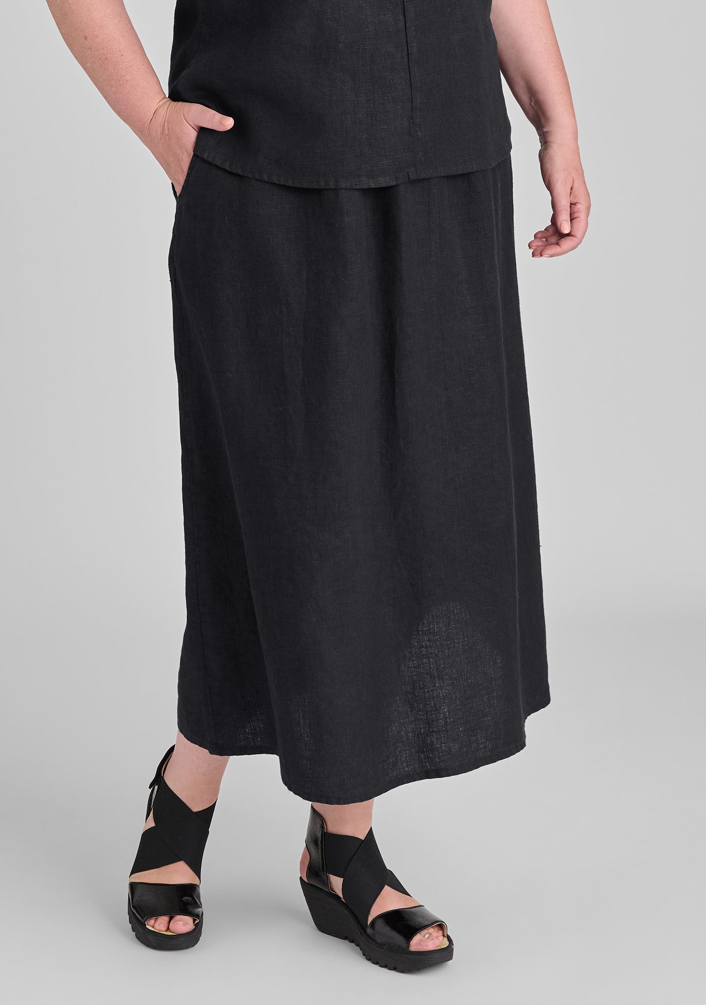Go To Skirt - Women's Linen Maxi Skirt for Summer | Breathable & Flowy Long Skirt | Perfect for Beach, Vacation & Boho Style Outfits