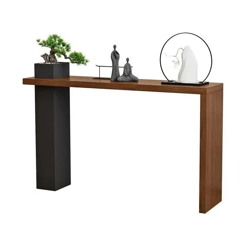 Stylish Long Narrow Hallway Solid Wood Console Table - Perfect for Entryway, Foyer & Small Space Decor - Durable & Elegant Home Furniture
