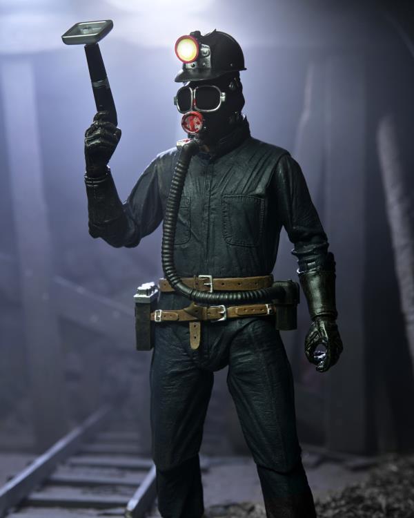 My Bloody Valentine Ultimate Miner Action Figure - Collectible Horror Toy for Fans, Perfect for Display & Halloween Decor
