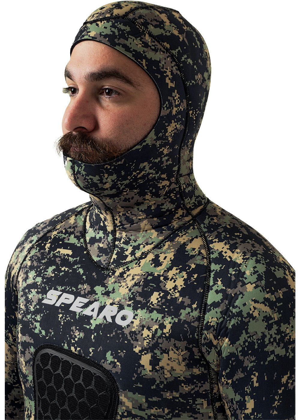 Spearo South Seas Men's 3.0mm Neoprene Wetsuit with Socks & Gloves Set - Scuba Diving, Spearfishing & Water Sports Gear for Cold Water Protection
