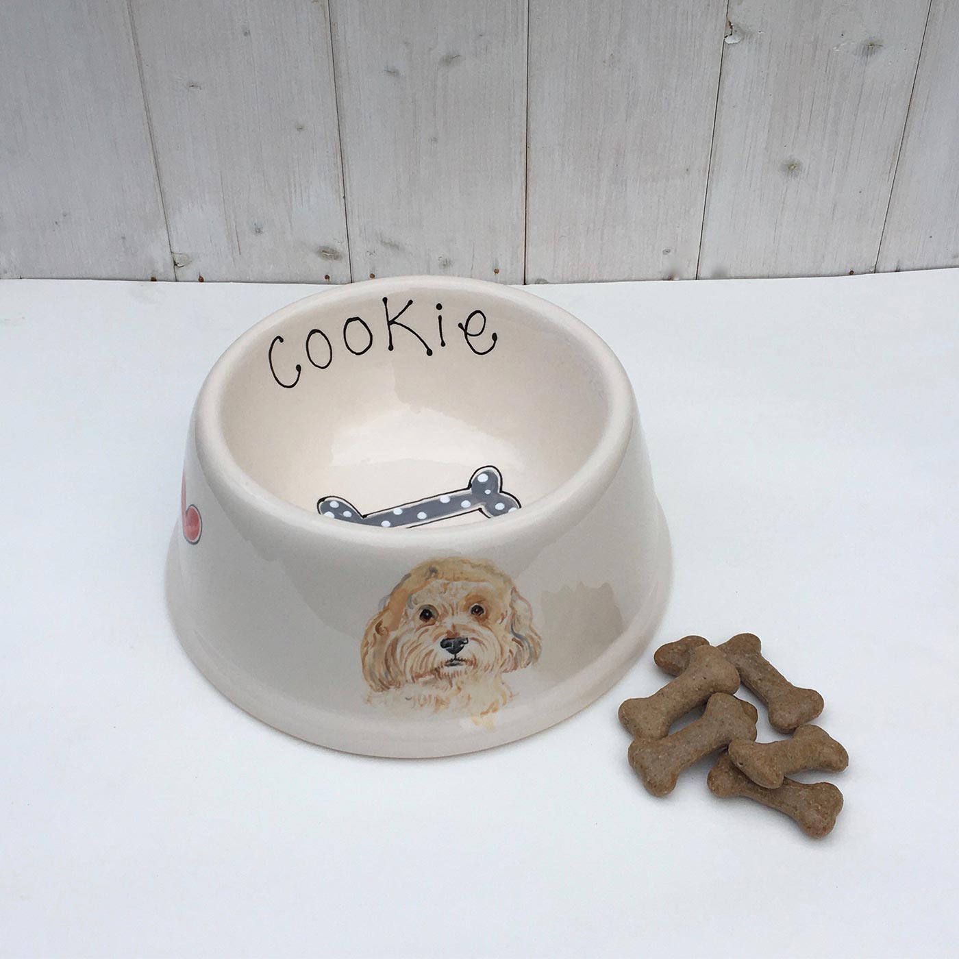 Purple Glaze Angled Portrait Dog Bowl - Elevated Pet Food Dish for Small & Medium Dogs - Perfect for Home, Travel & Outdoor Use