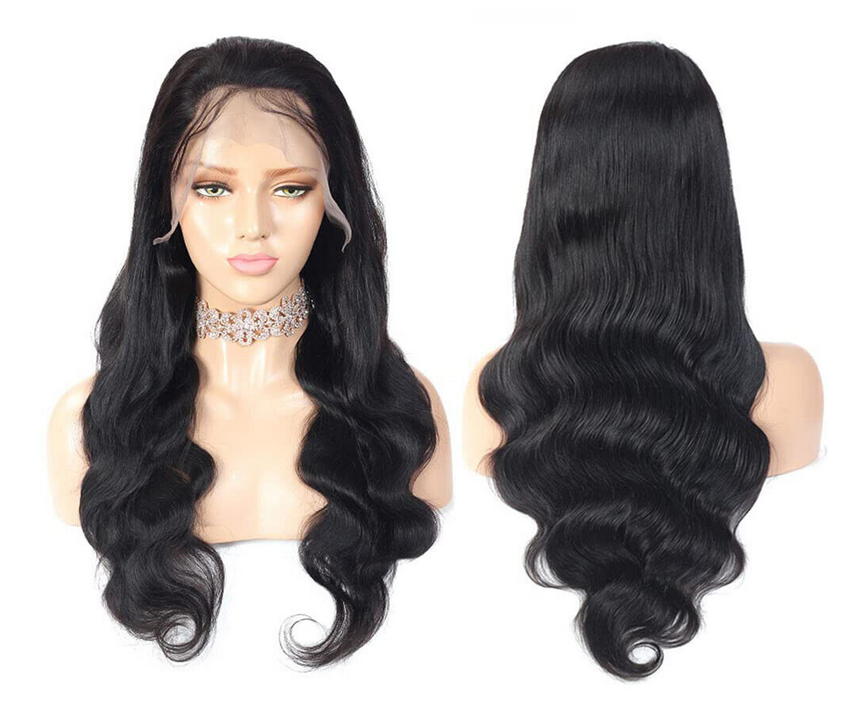 Human Deep Part Lace Wig - Ocean Wave 22 Inch #Natural Color - Perfect for Cosplay, Daily Wear & Special Occasions
