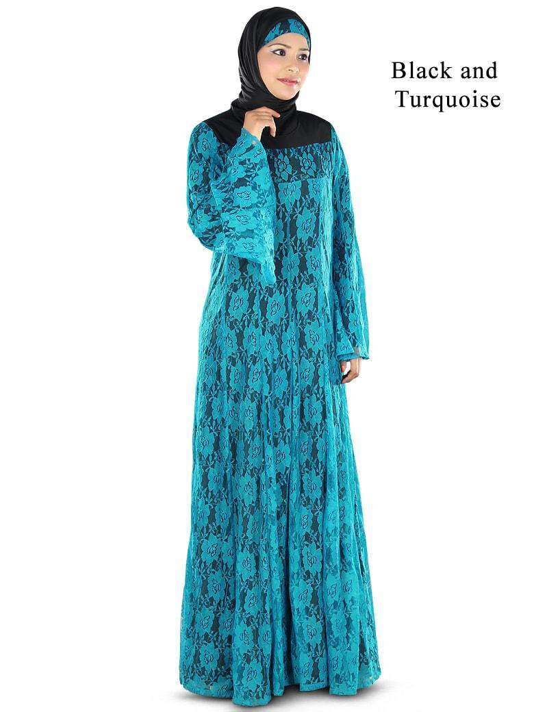 Black & Turquoise