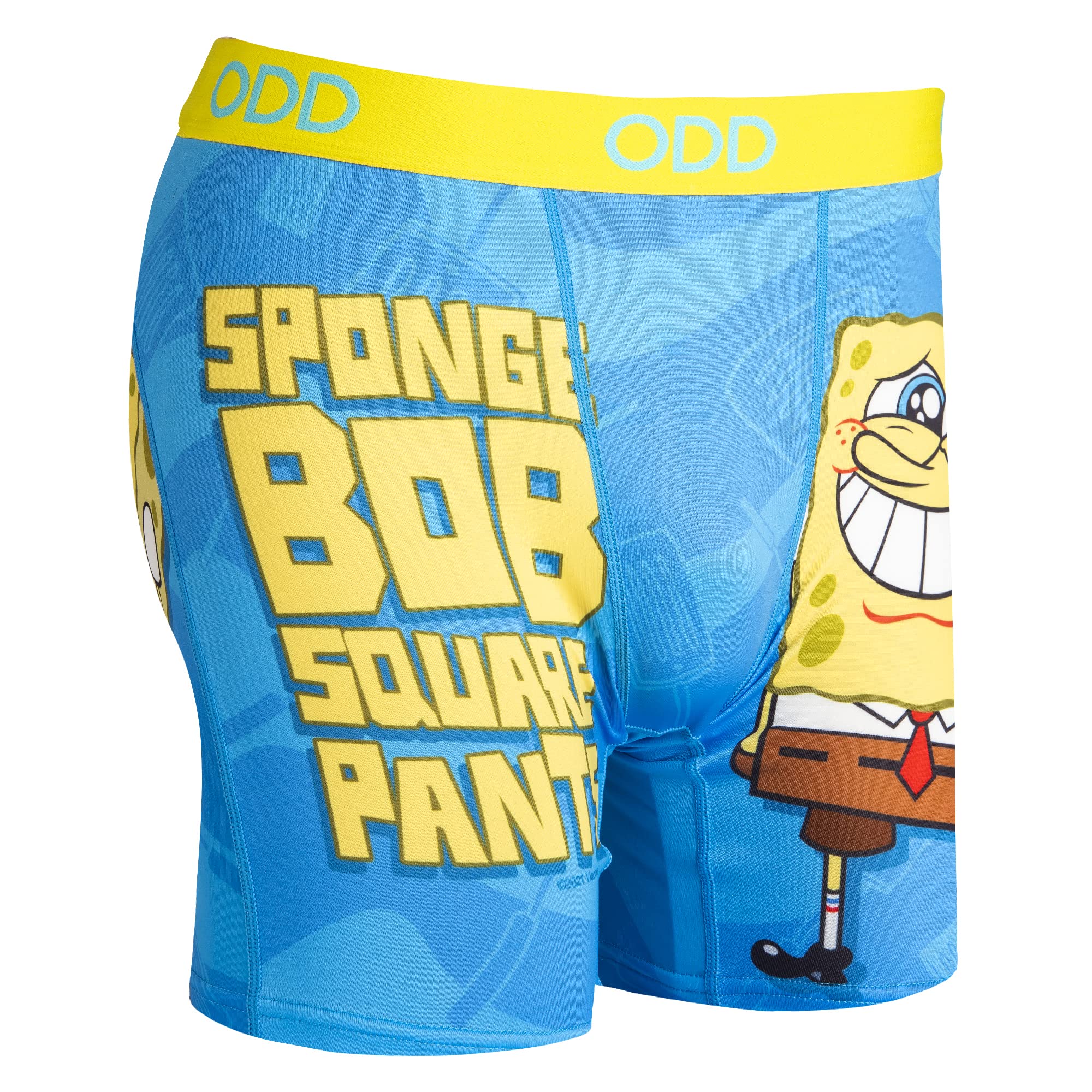 Funny SpongeBob Men's Boxer Briefs - Nickelodeon Cartoon Novelty Underwear for Comfort & Style - Perfect for Gifts, Cosplay, and Everyday Wear