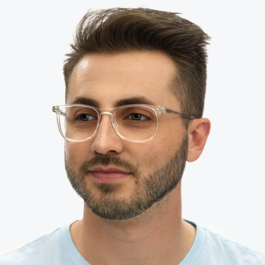 ScreenTime Taylor Blue Light Blocking Computer Glasses - Anti Glare, UV Protection, Prescription Ready - Perfect for Gaming, Office Work & Digital Eye Strain Relief