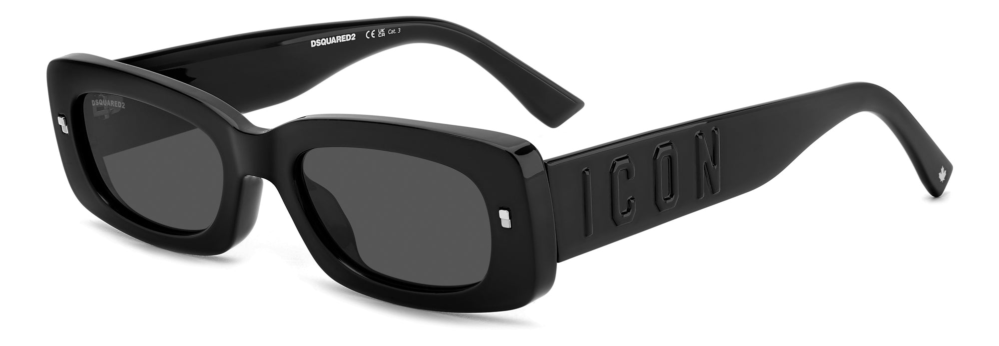 DSQUARED2 Icon 0020/S Sunglasses - Polarized UV Protection Aviator Style for Men & Women - Perfect for Driving, Beach & Outdoor Activities