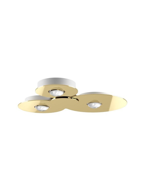 Lodes Bugia Triple Pendant Light - Modern 3-Light Ceiling Fixture for Dining Room, Kitchen & Living Room | Elegant LED Lighting for Home & Office Decor