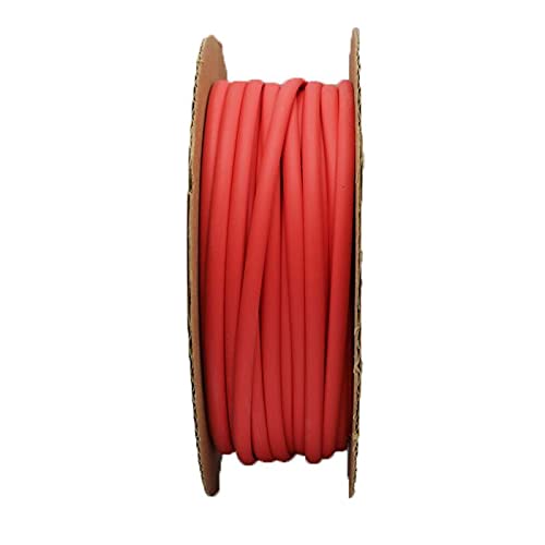 1-1/2 Inch 2:1 Polyolefin Heat Shrink Tubing - 100 Feet per Spool (Red) | Electrical Insulation, Wire Protection, DIY Projects