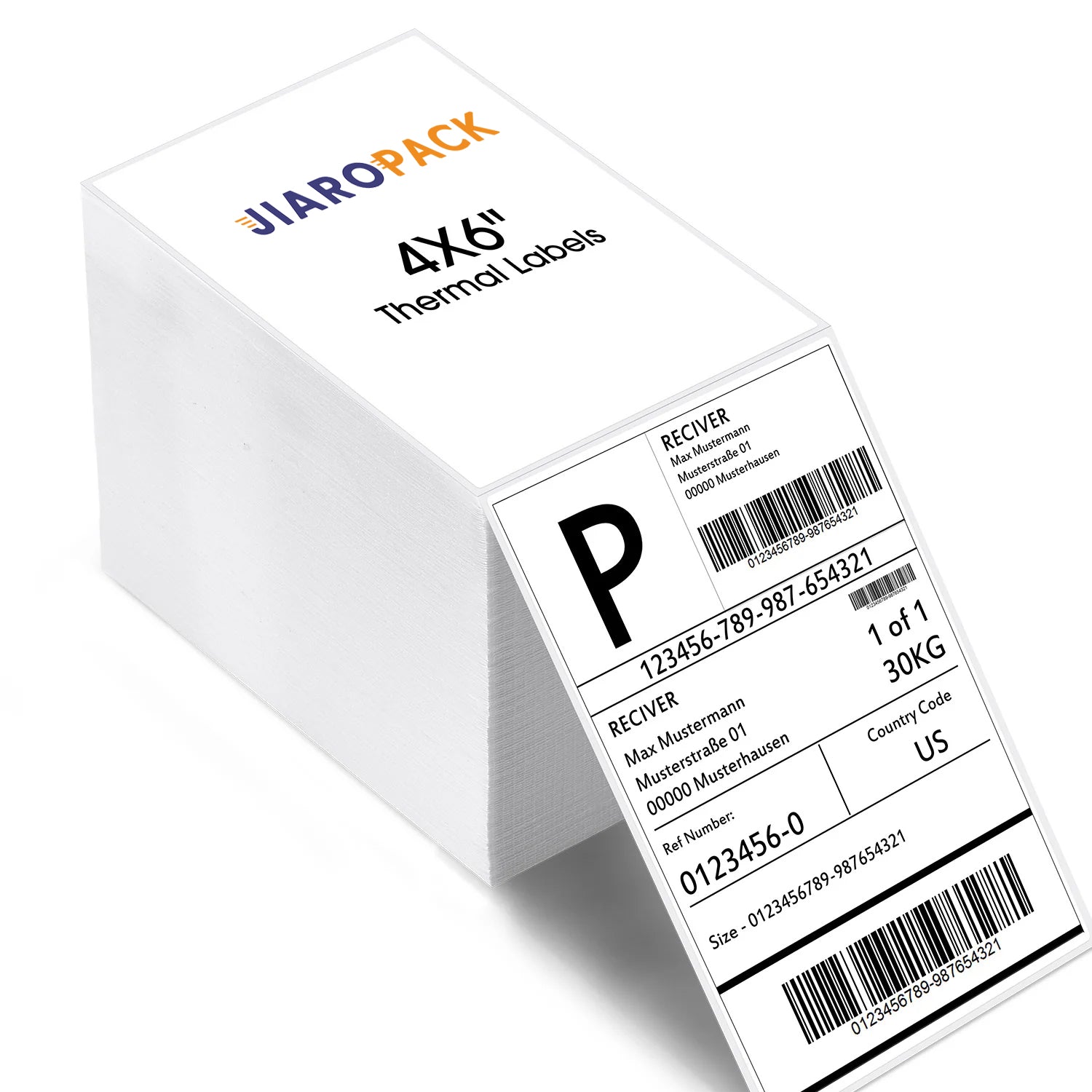 4x6 Direct Thermal Shipping Labels - White Self-Adhesive Paper for USPS, UPS, FedEx - Perfect for Ecommerce, Small Business & Home Shipping Needs