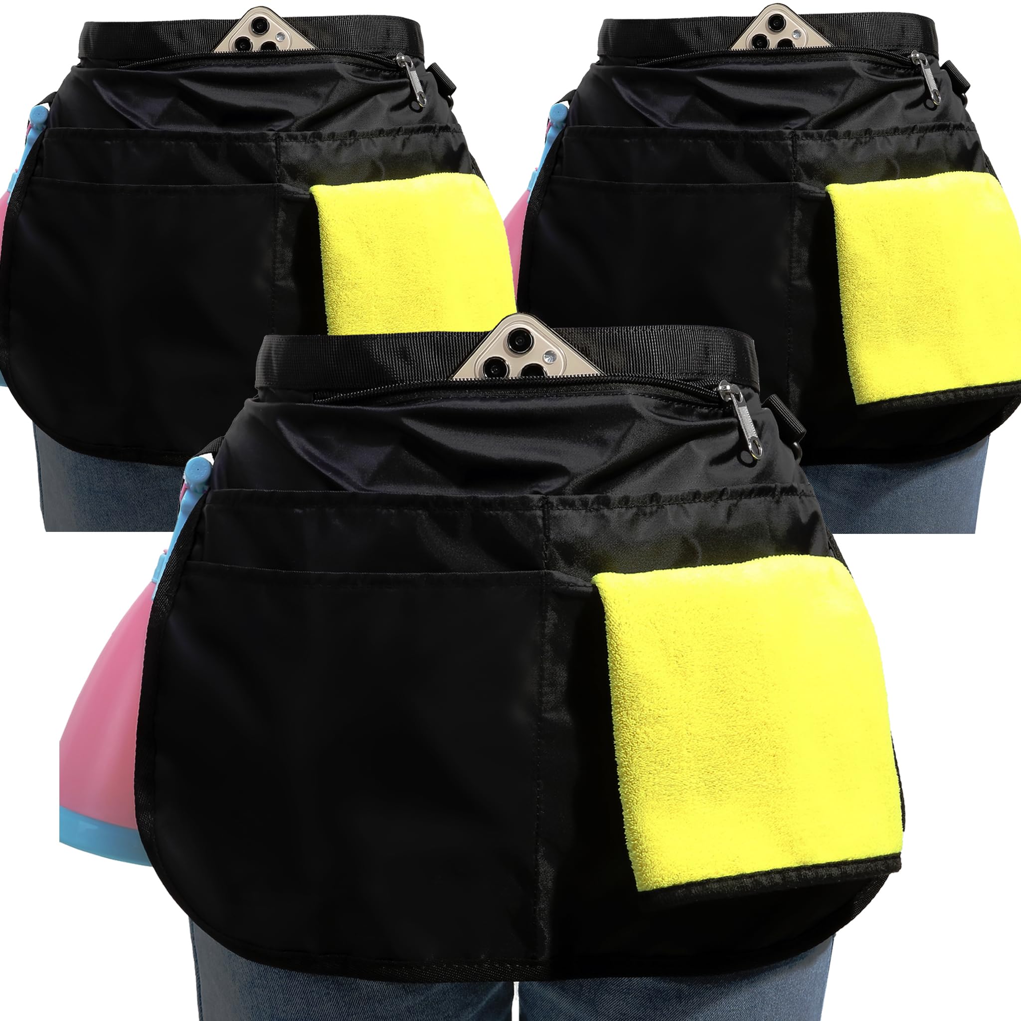 Waterproof Cleaning Caddy Apron for Women - 5 Pockets for Housekeepers | Home & Office Use
