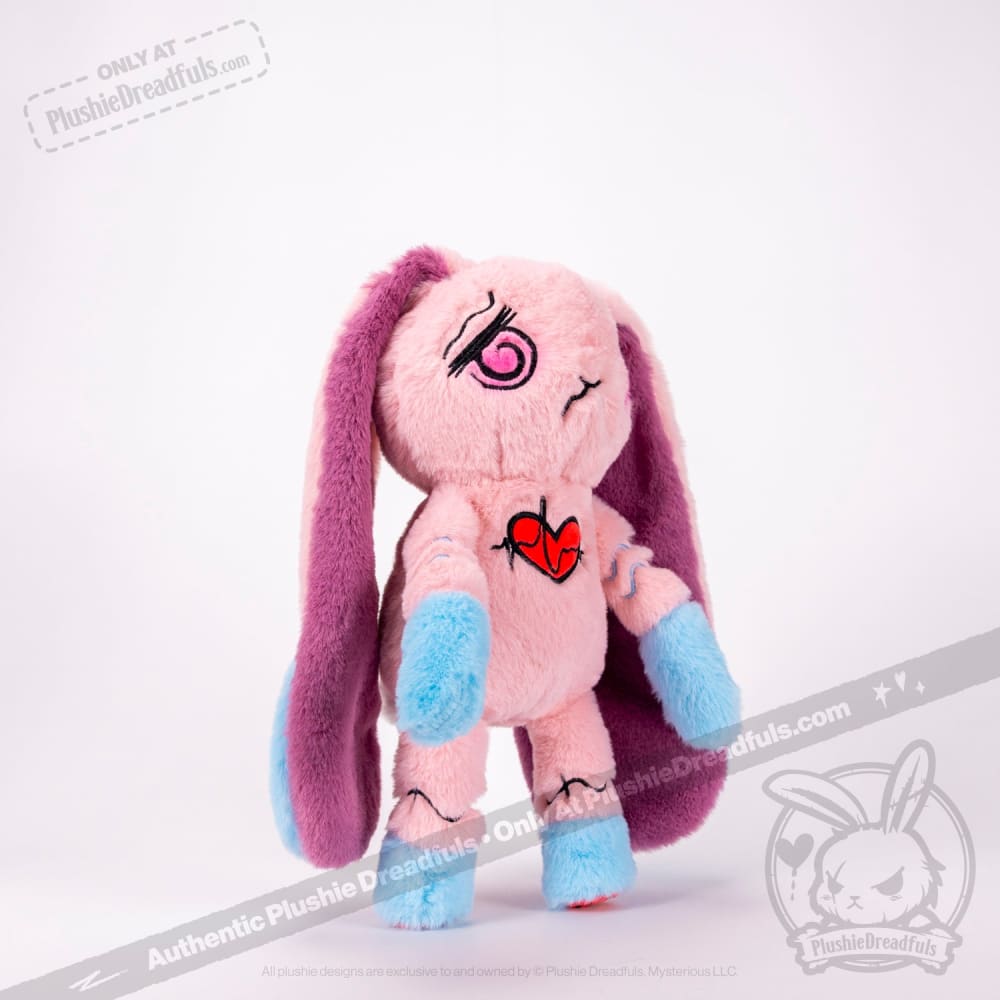 Plushie Dreadfuls POTS Rabbit - Soft Stuffed Animal Toy for Kids, Cute Bunny Plushie for Comfort, Gifts & Collectibles | Perfect for Bedtime, Anxiety Relief & POTS Awareness
